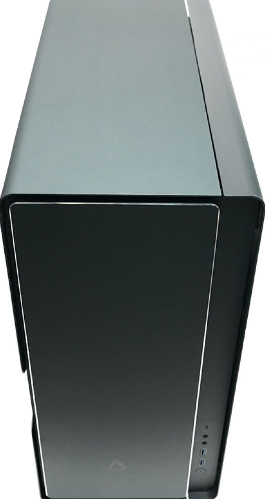 Behuizing AZZA Midi ATX Cast 808B Aluminium (B) 2xUSB2.0+1xType C