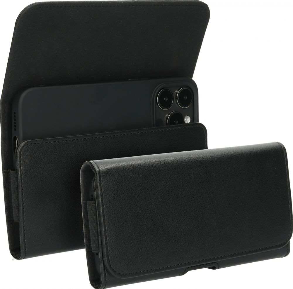 Mobiparts Classic Belt Case Size XL Black - telefoonetui