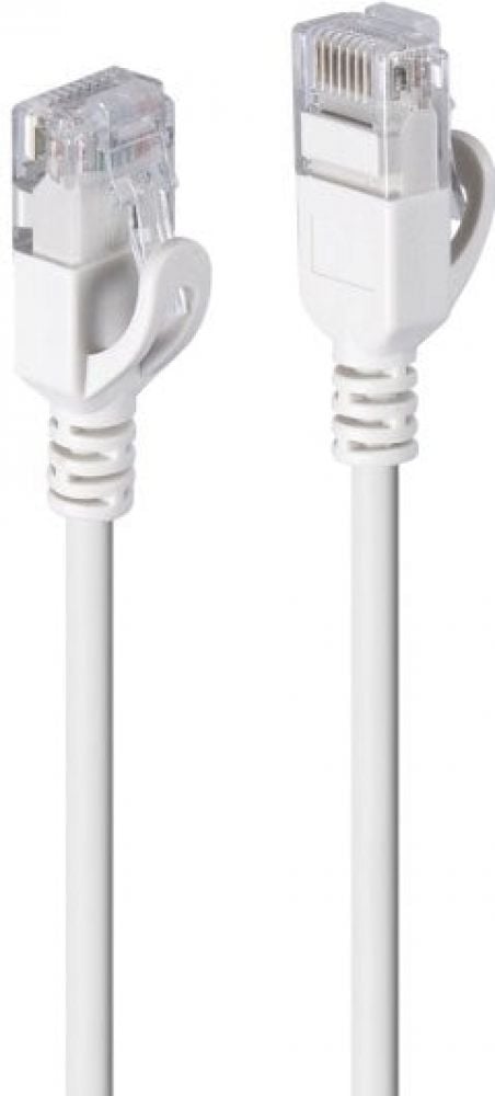 Lindy 3m Cat.6A U/UTP Ultra Slim Network Cable, Grey