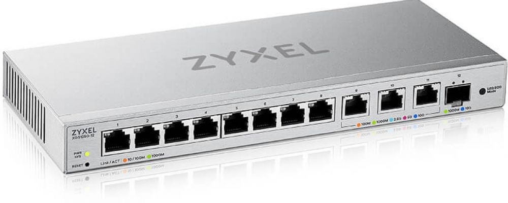 Zyxel XGS1250-12 12-Port Smart Managed MultiGig Switch