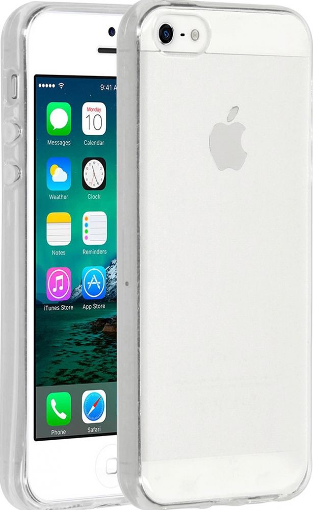 Accezz Clear Backcover iPhone 5 / 5s / SE - Transparant