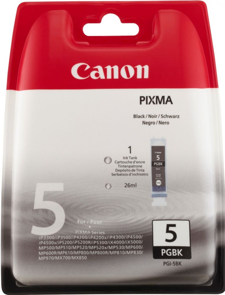 Canon PGI-5 - Zwart
