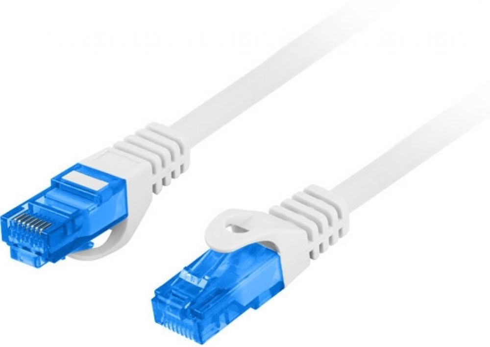 LANBERG PATCHCORD CAT.6A S/FTP LSZH CCA 0.5M GRAU FLUKE ZERT