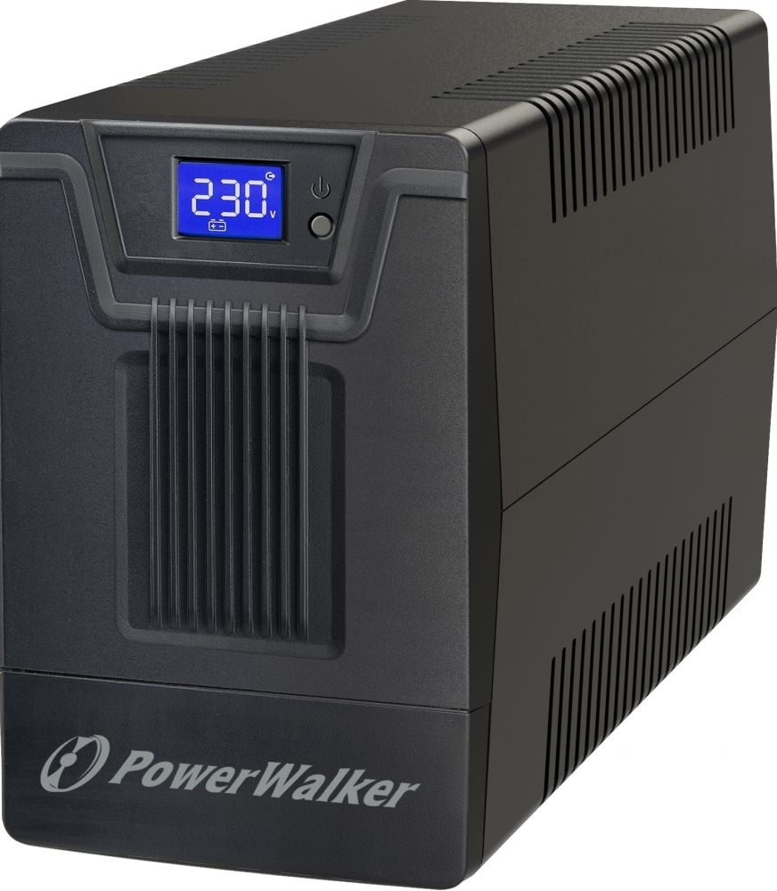 PowerWalker VI 1000 SCL, Line-interactive, 1 kVA, 600 W, Sinus, 162 V, 290 V