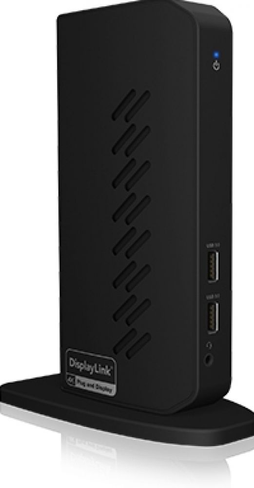 RAIDSONIC NB ACC ICY BOX Docking DK2252AC USB-A Black 6xUSB3.0, 2x HDMI, 2x DP, 1x GigabitLAN, 12-in-1