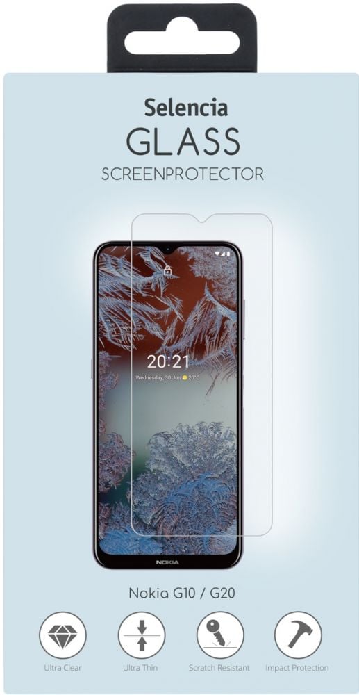 Selencia Gehard Glas Screenprotector Nokia G10 / G11 / G20 / G21 / G22