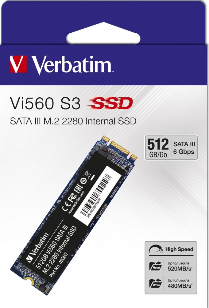 Verbatim Vi560 S3 512GB - SSD