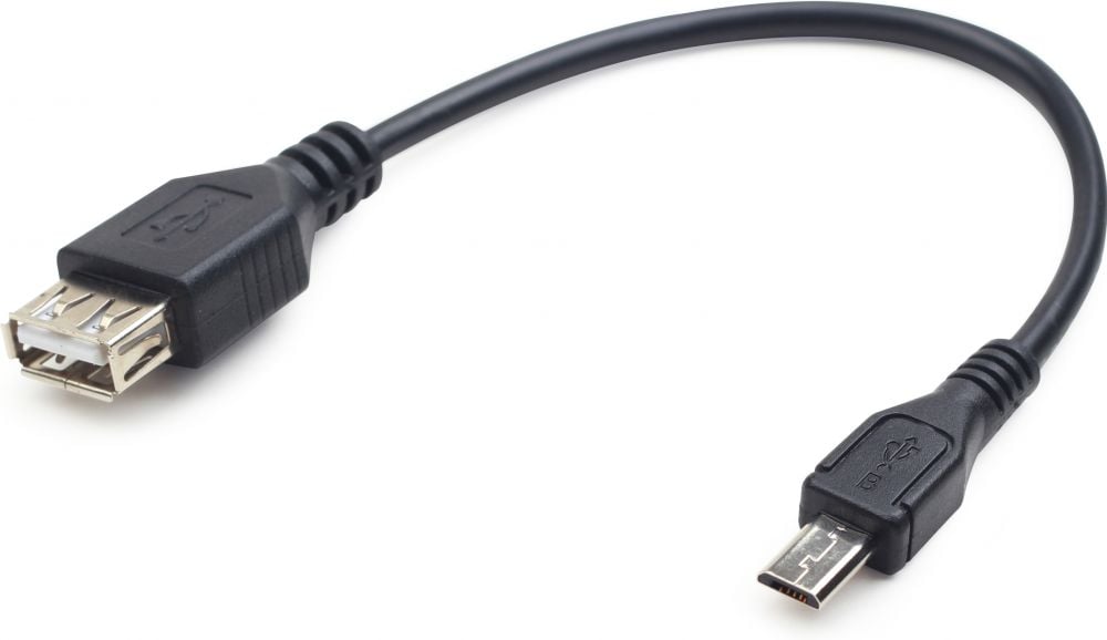 gembird USB OTG AF auf Micro BM Adapterkabel, 0,15 m