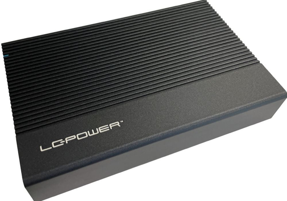 HDD ACC LC-Power LC-35U3-C 3,5 to USB-C 3.2 3,5,Black
