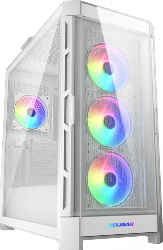 COUGAR Behuizing Midi-Tower Duoface Pro ARGB, Weiß