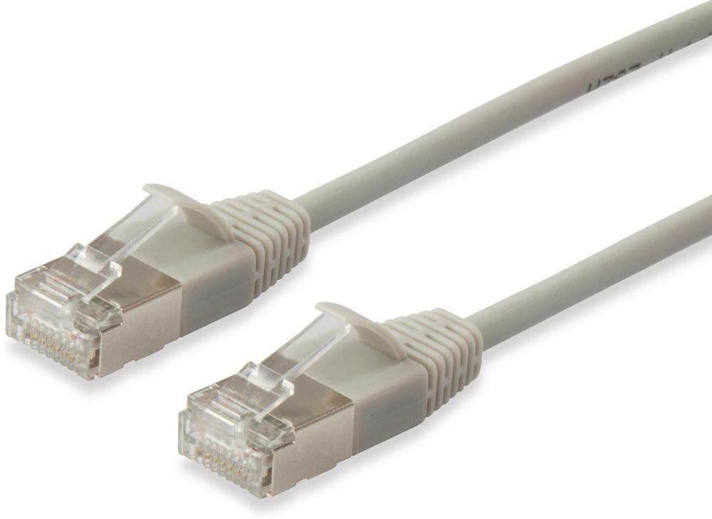 Equip Patchkabel Cat6A S/FTP 2xRJ45 20.00m beige(SSTP) Slim