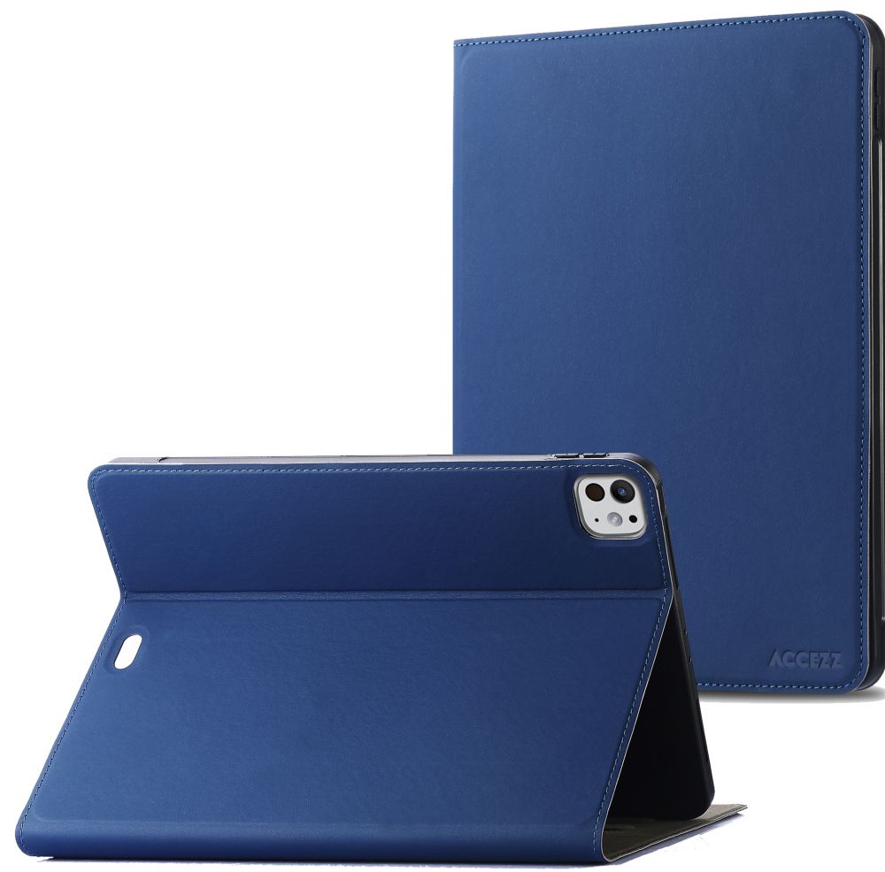 Accezz Classic Tablet Case iPad Pro 11 (2024) M4 - Donkerblauw