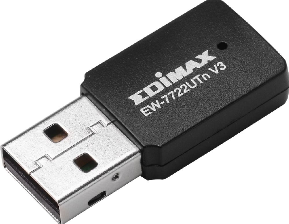Edimax N300, Wired, USB, WLAN, Wi-Fi