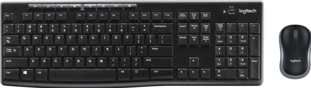 Logitech Wireless Combo MK270 - Toetsenbord en muis set