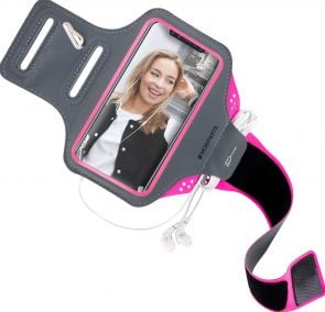 Mobiparts Comfort Fit Sport Armband Apple iPhone X - Smartphonehoesje