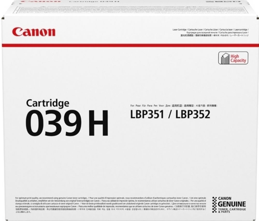 Canon 039 H - Zwart
