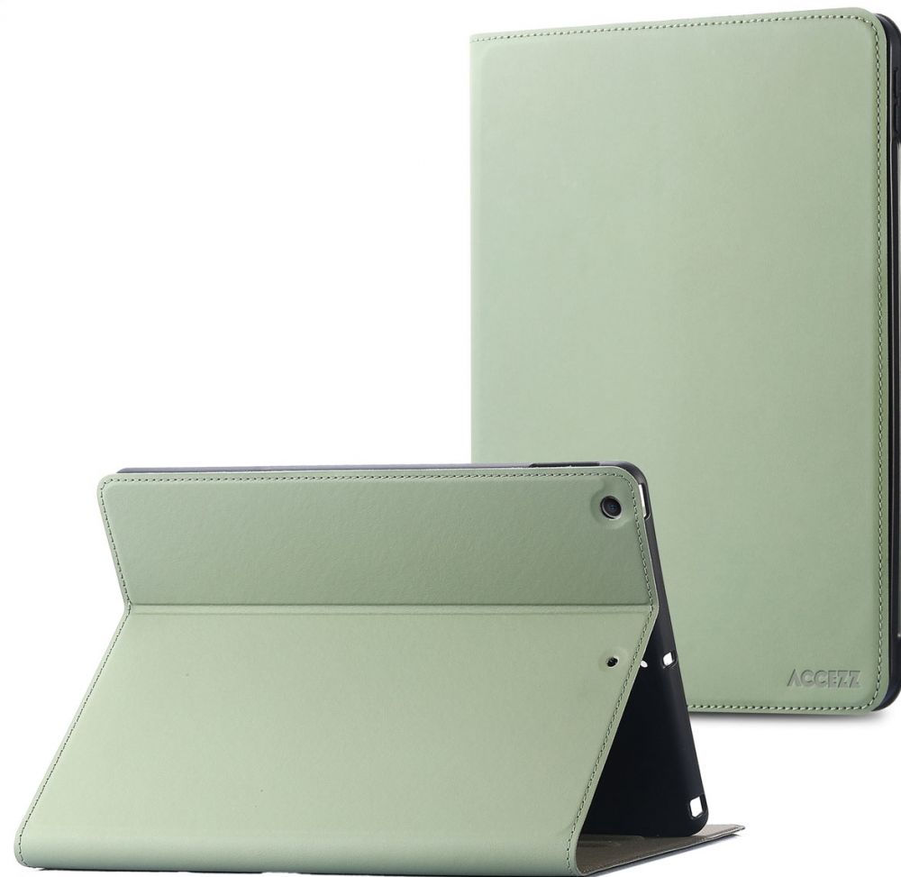 Accezz Classic Tablet Case iPad 9 (2021) / iPad 8 (2020) / iPad 7 (2019) 10.2 inch - Groen