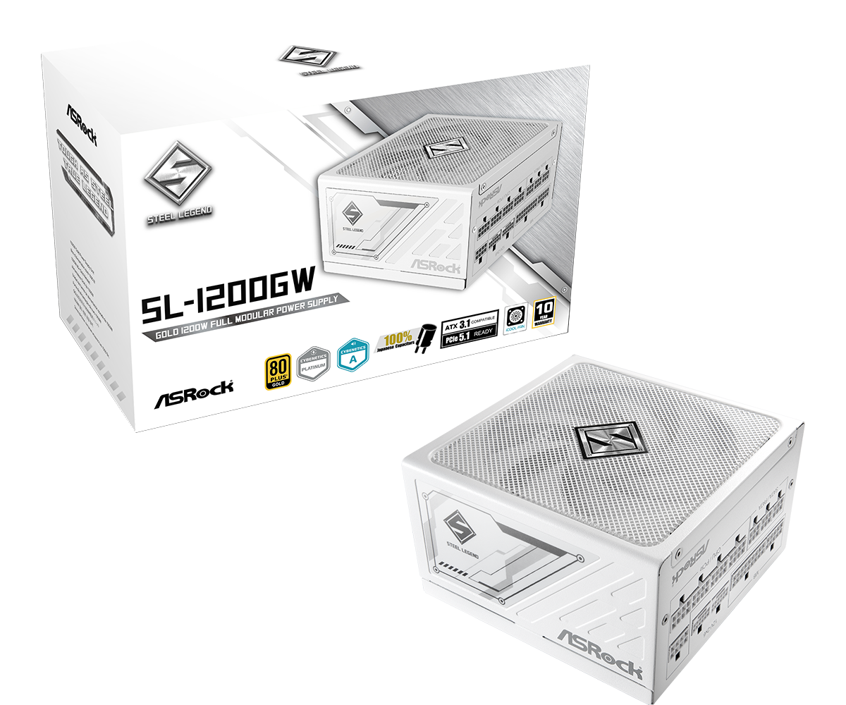 Asrock Steel Legend SL-1200GW - Voeding