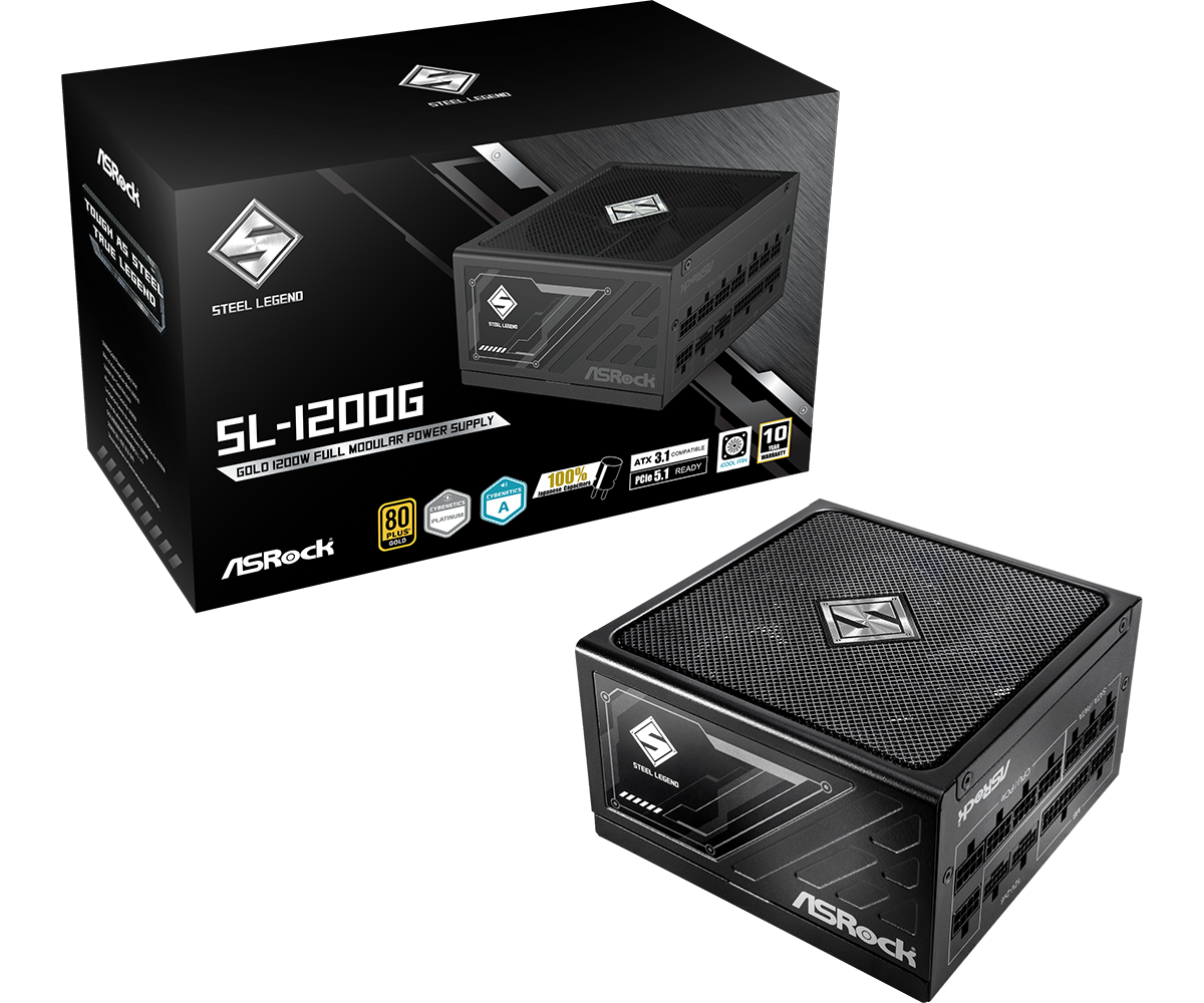 Asrock Steel Legend SL-1200G - Voeding