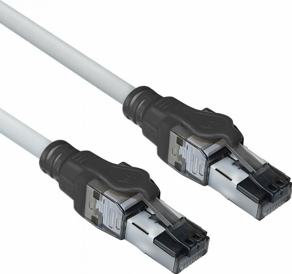 CAT6A S/FTP IDC LSZH GY 1.50M. 1 stk