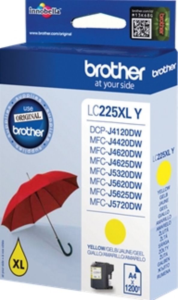Brother LC225XLYBP - Hoog rendement