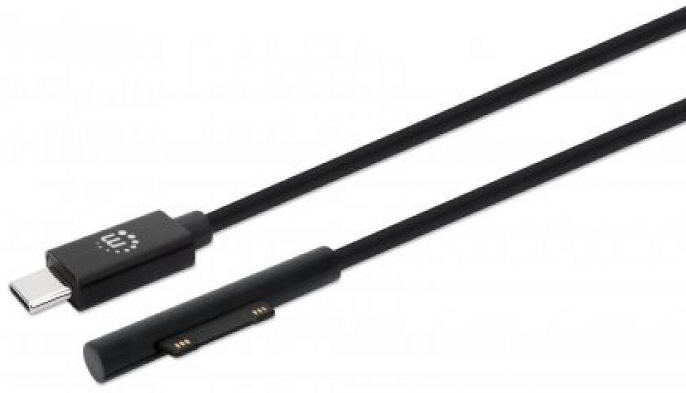 Manhattan Surface Connect auf USB-C oplaadkabel 1,8m PD-Fähig