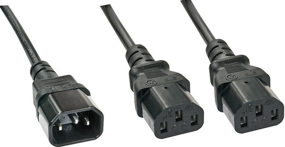 LINDY IEC Splitter Cable - IEC-splitterkabel