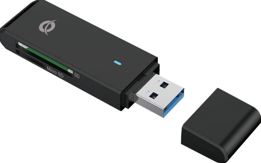 CONCEPTRONIC BIAN SD Card Reader USB 3.0 zwart