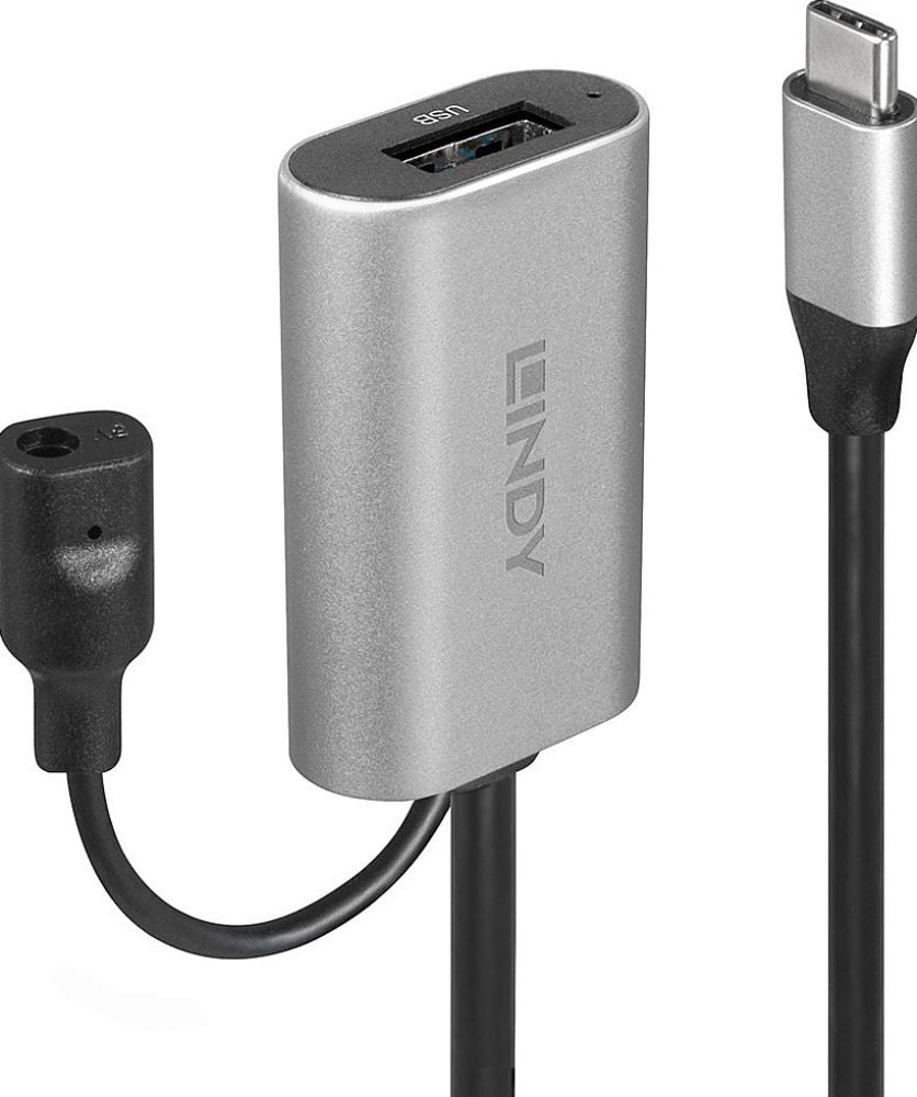 Lindy USB 3.1 Aktiv-verleng Type C/A M/F 5m