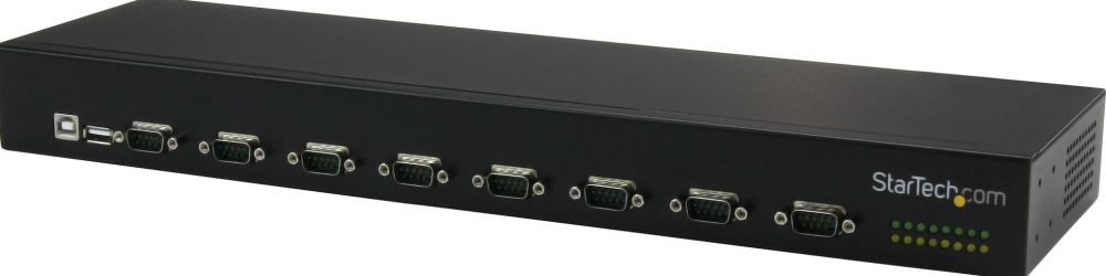StarTech.com 8-Poorts USB naar seriële adapter hub - USB naar RS232 poort adapter met daisy chain