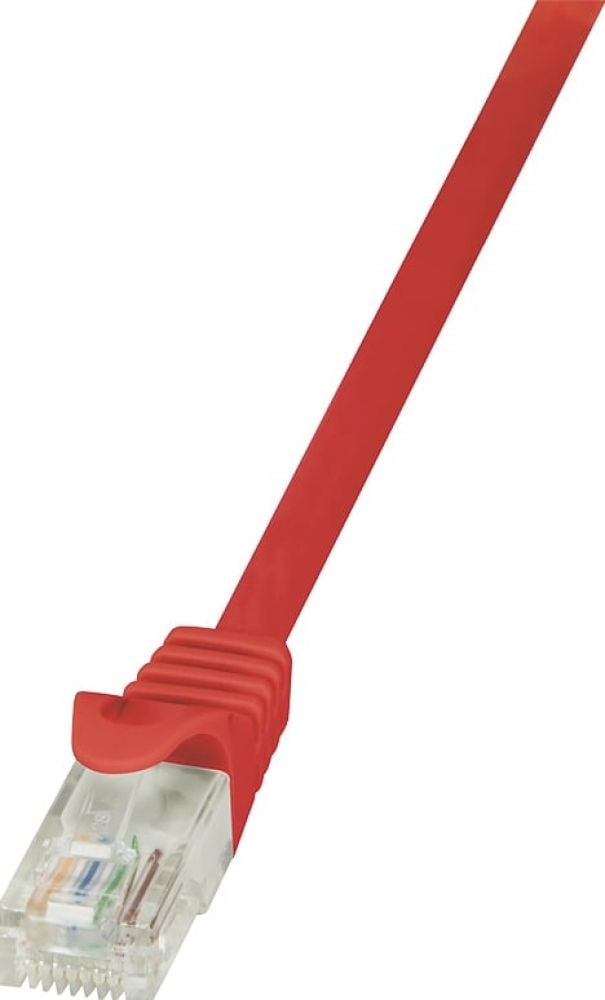 LogiLink Patchkabel CAT5e U/UTP AWG26/7 3m rood