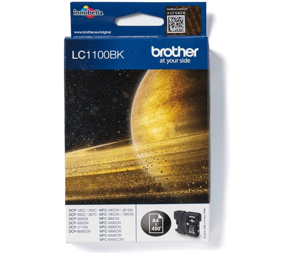 Brother LC1100BK - Zwart