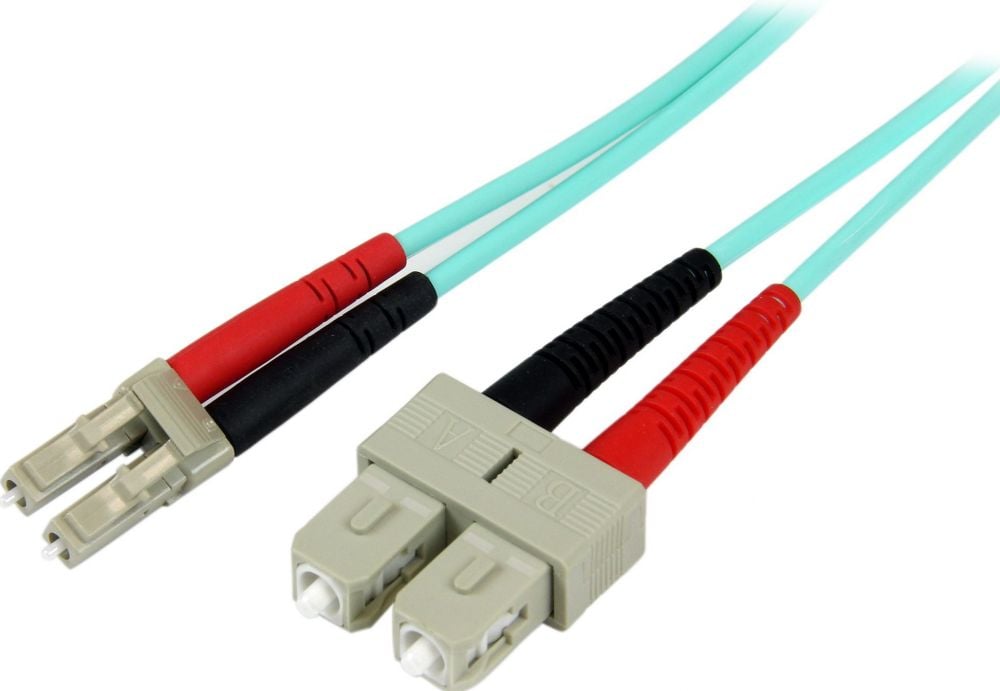 StarTech.com 1m Fiber Optic Cable - 10 Gb Aqua
