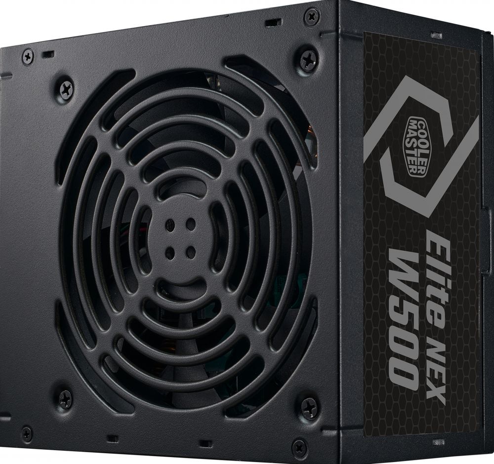 Cooler Master Elite NEX White 500 230V Black Mesh Cable - Voeding
