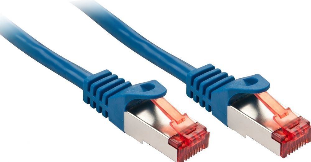 Lindy Patchkabel Cat6 S/FTP Basic blauw 1.00m