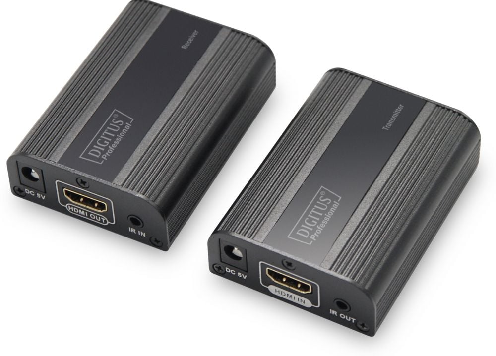 DIGITUS Professional DS-55204 4K HDMI Extender Set - Video/audio-uitbreider