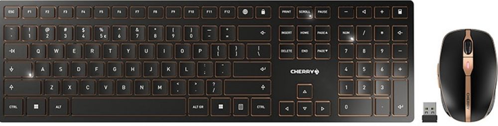 CHERRY DW 9000 SLIM - Toetsenbord en muis set