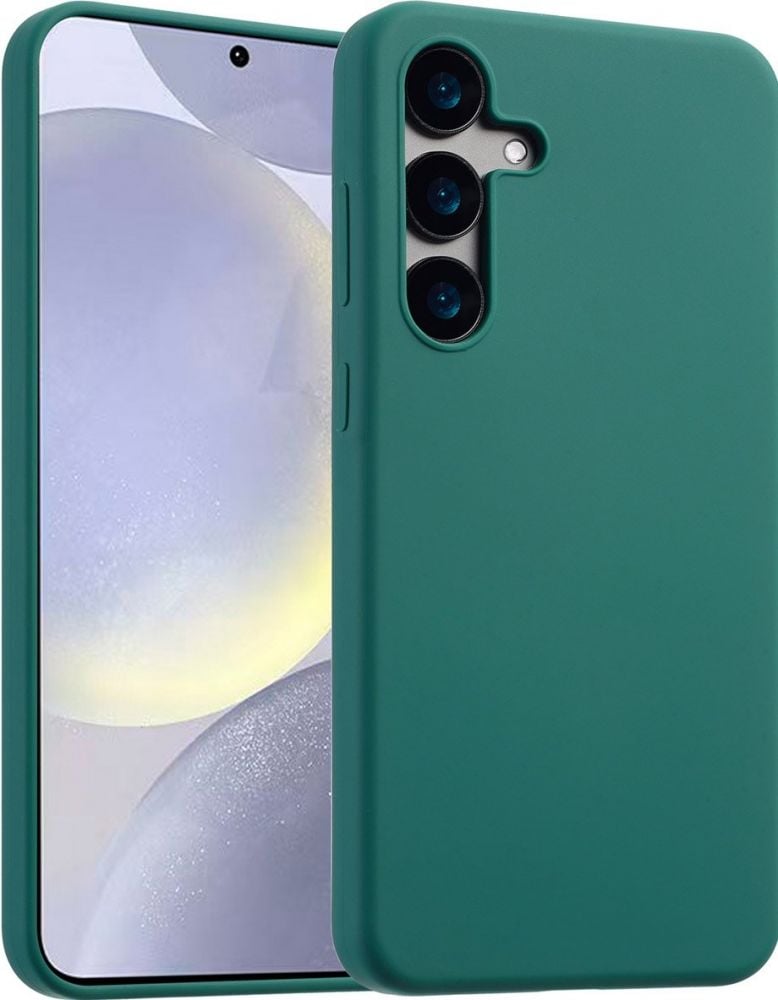 Accezz Liquid Silicone Backcover Samsung Galaxy S24 Plus - Forest Green
