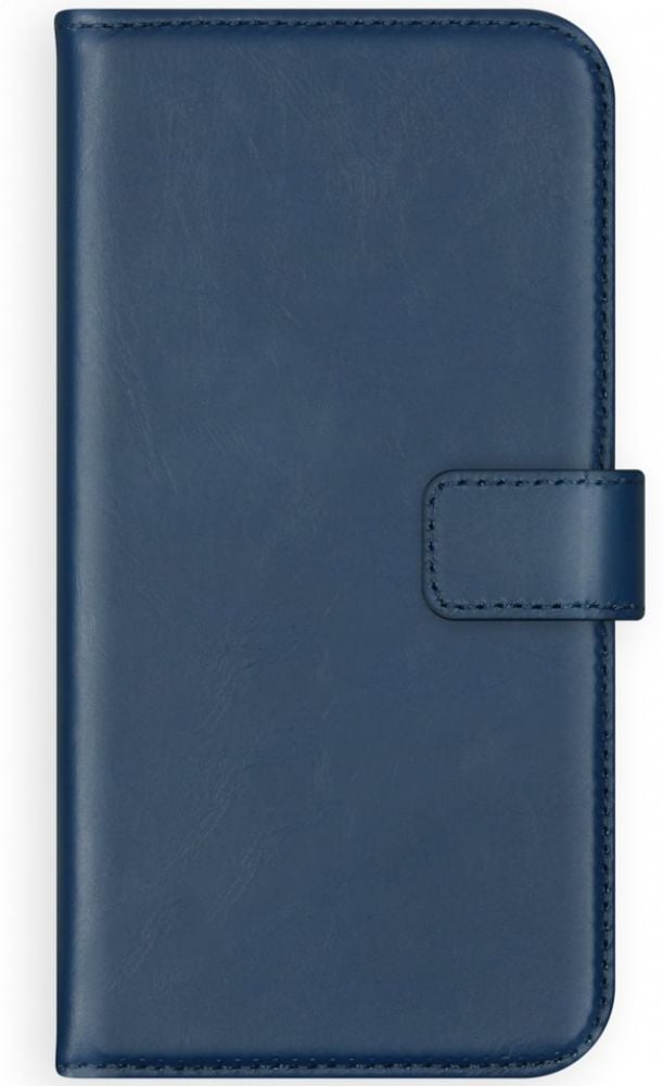 Selencia Echt Lederen Bookcase Samsung Galaxy A50 / A30s - Blauw