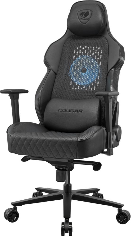 COUGAR Gaming-stoel NxSys Aero, ARGB koeler, zwart