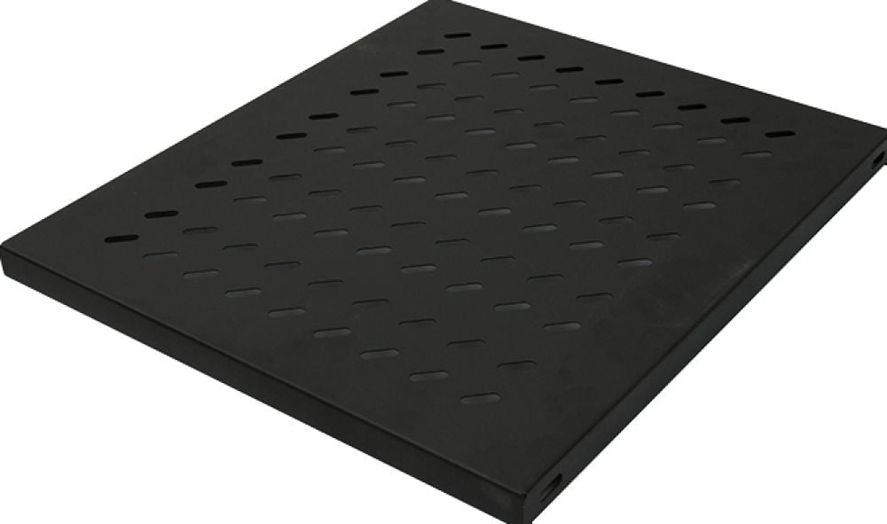 LogiLink 19" legplanken T=800 mm, zwart, 50 kg