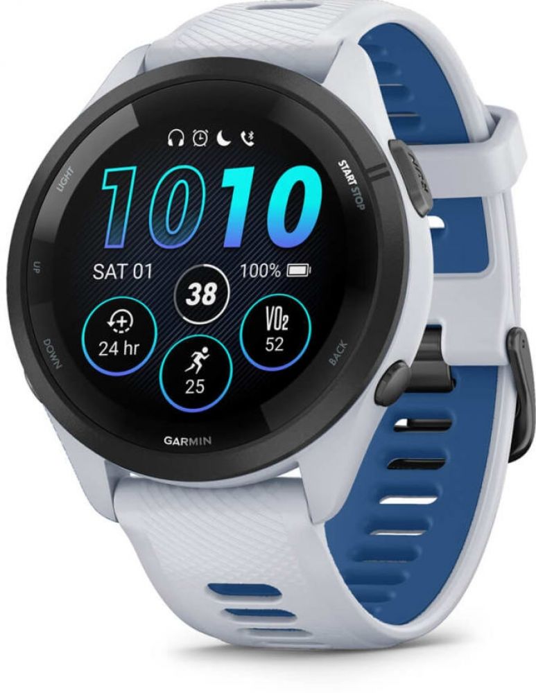 GARMIN Garmin Forerunner 265          -46mm - weiß/blau