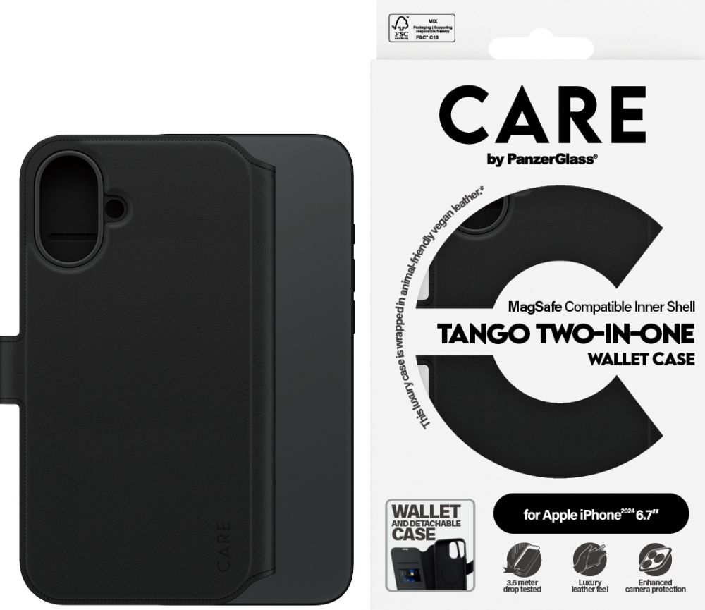 CARE by PanzerGlass Tango - Flip cover voor mobiele telefoon