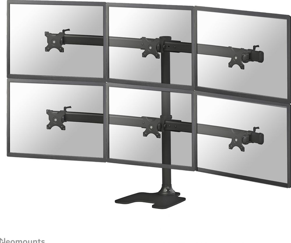 Neomounts FPMA-D700DD6 - Monitor standaard 6 schermen