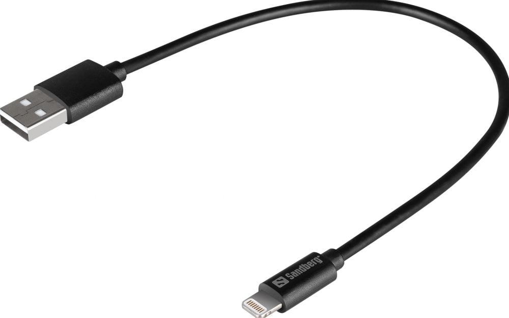 USB>Lightning MFI 0.2m Black