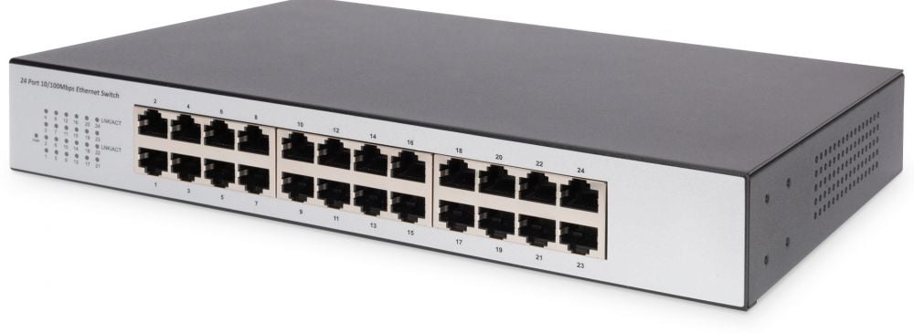 DIGITUS Professional Fast Ethernet N-Way Switch DN-60021-2 - Switch