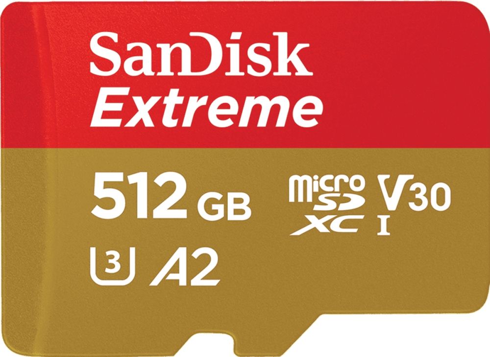 SANDISK SanDisk Extreme microSDXC V30 512GB - Flashgeheugenkaart
