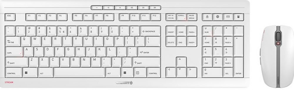 CHERRY STREAM DESKTOP RECHARGE - Toetsenbord en muis set