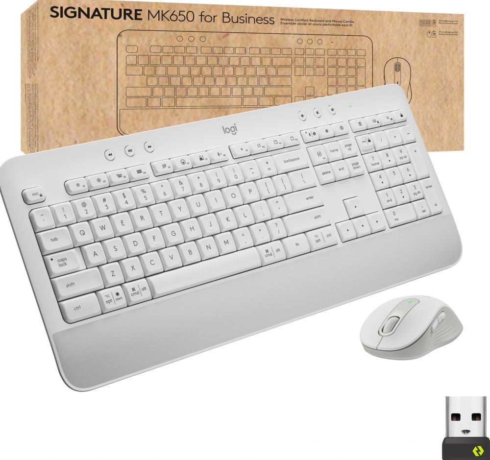 Logitech Signature MK650 Combo for Business - Toetsenbord en muis set