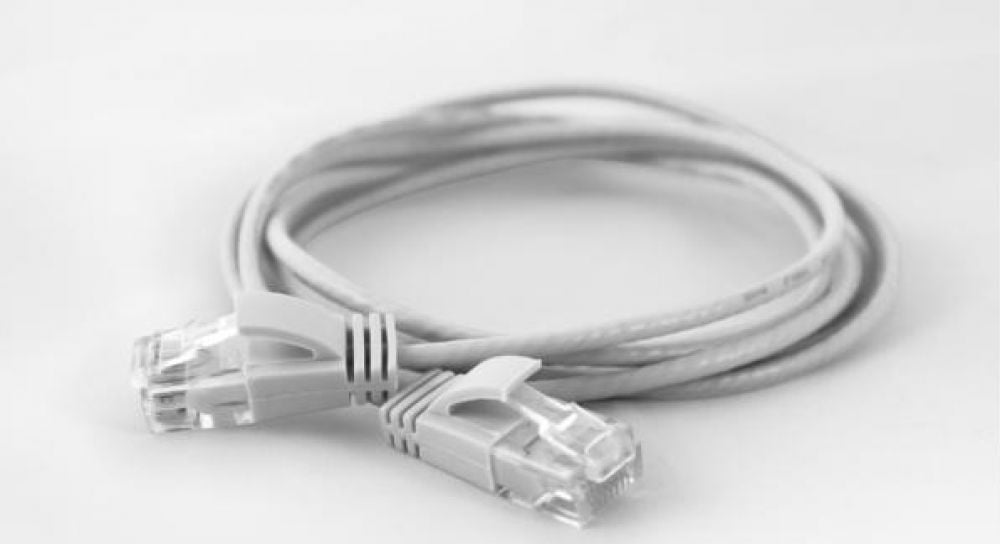 Wantec Patchkabel UTP CAT6a d=2,8mm 5,0m weiß